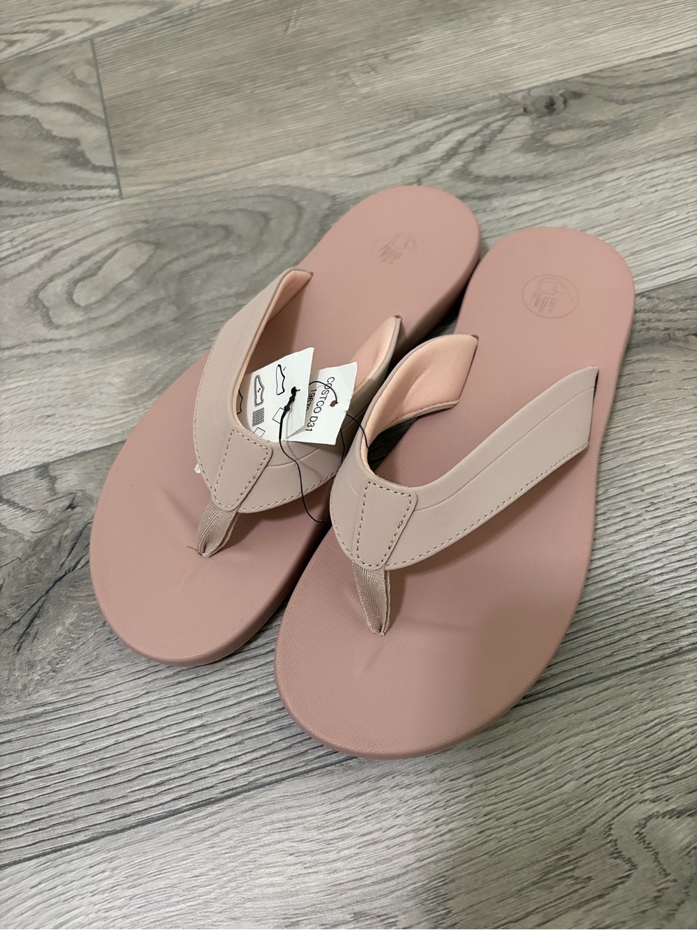 Body Glove Women’s Blush Pink Flip Flop Sandals